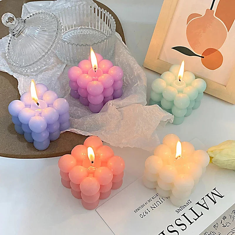 Smokeless Aesthetic Decorative Interior Scented Candles [16 Shapes]