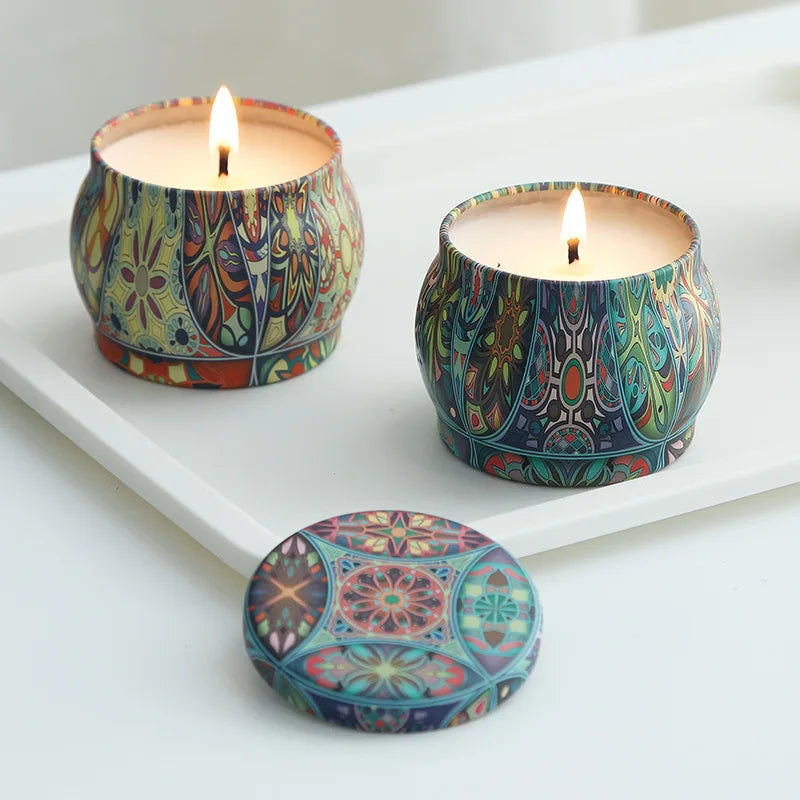 6-Piece Popular Aromatherapy Candle Jar Set