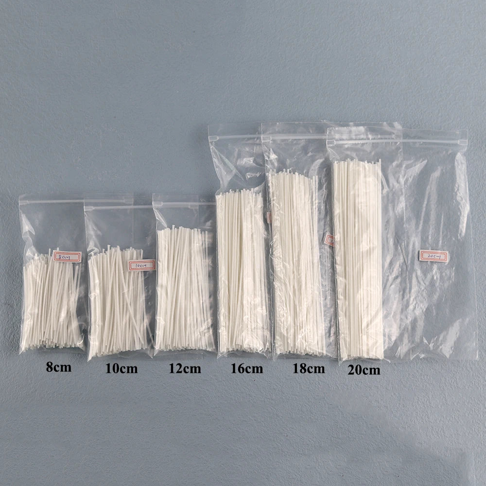 Pre-Waxed Cotton Candle Wicks [100 Pcs]