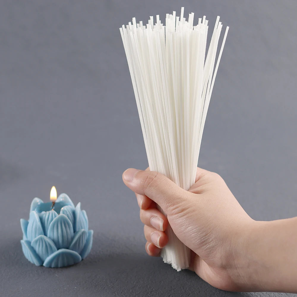 Pre-Waxed Cotton Candle Wicks [100 Pcs]